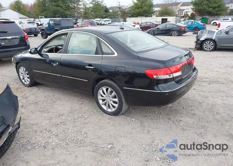 2008 Hyundai Azera Limited from USA, damaged, VIN KMHFC46F88A302450